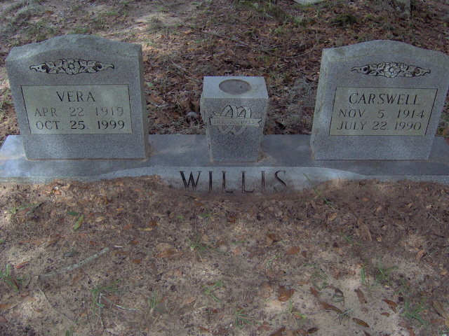Headstone for Willis, Carswell